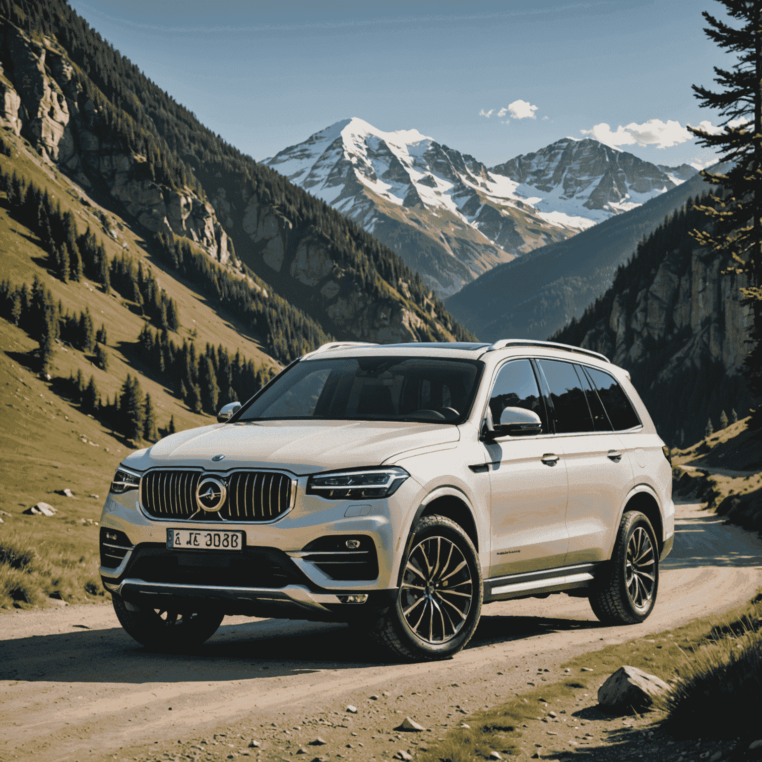 A spacious SUV ideal for family trips or adventures with extra luggage